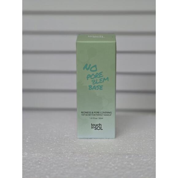Touch In SOL No Pore Blem Base. Covering Base Makeup 1.01ml Free Ship! - Picture 1 of 4